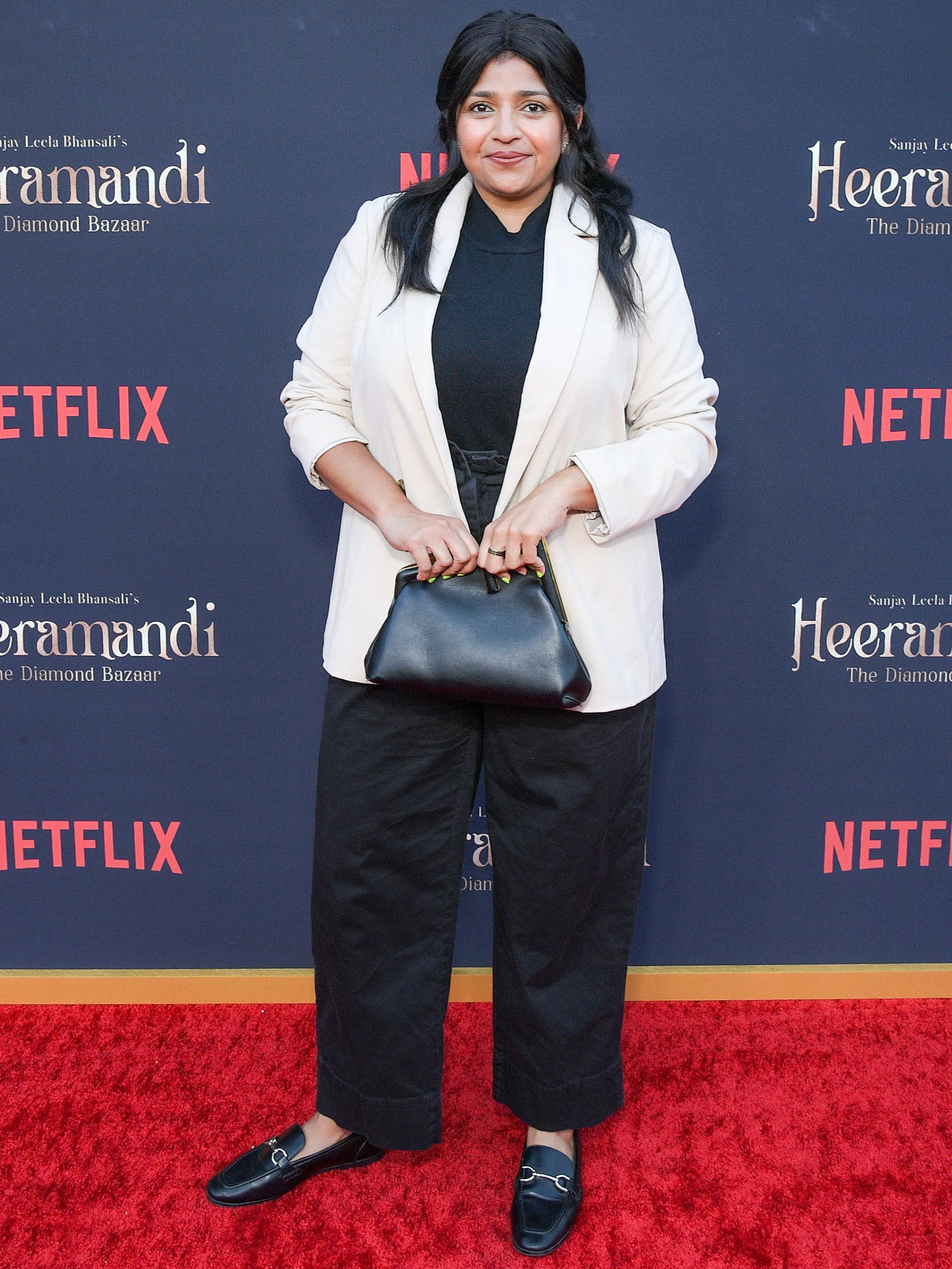 Punam Patel was one of the celebrities to attend the special screening of SLB's Heeramandi: The Diamond Bazaar in LA.