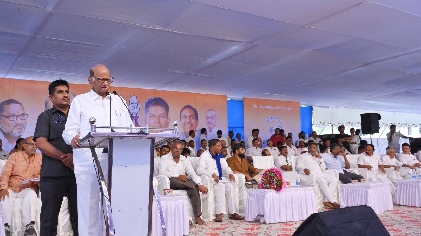 Lok Sabha Elections 2024: Modi steering India to dictatorship, says Sharad Pawar at Nippani rally