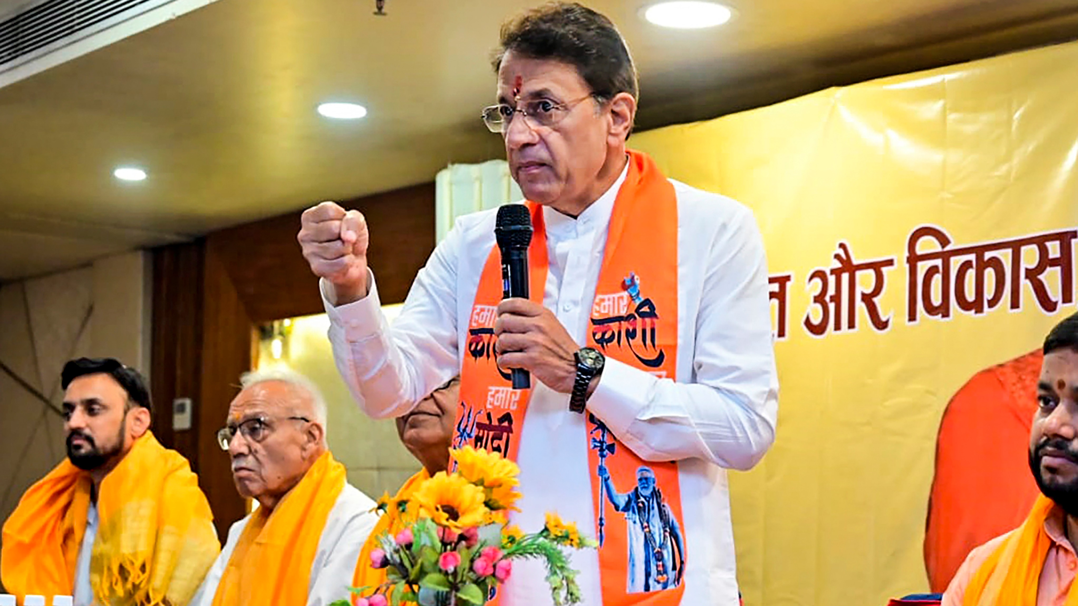"Ramayan" star Arun Govil emerged victorious in the Meerut seat in Uttar Pradesh in a close battle with Samajwadi Party's Sunita Yadav.