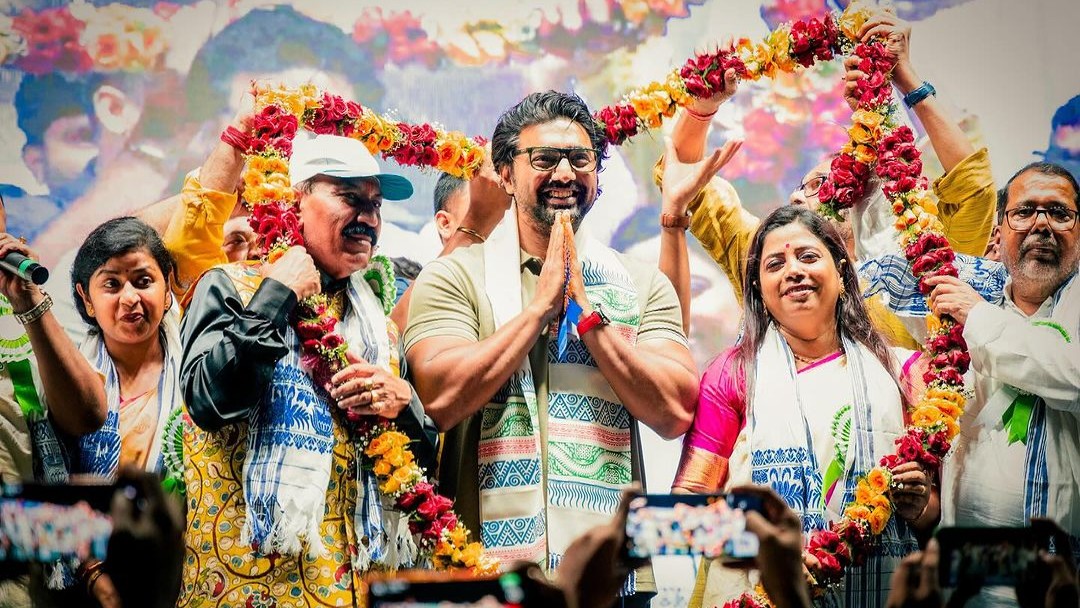 Dev Adhikary of TMC bested fellow actor and BJP's Hiran Chatterjee to hold on to his constituency Ghatal. 