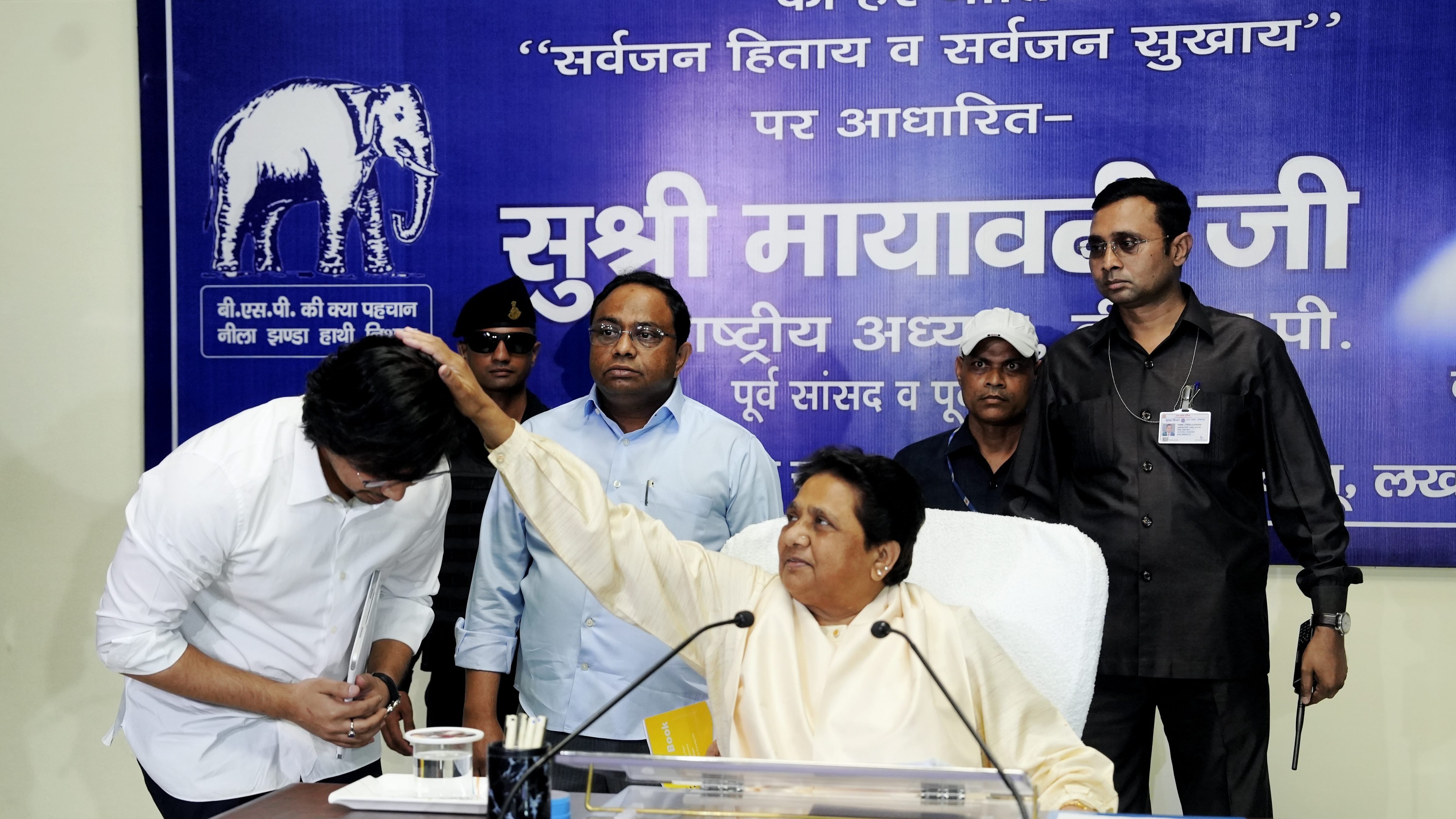BSP chief Mayawati reinstates nephew Akash Anand as successor