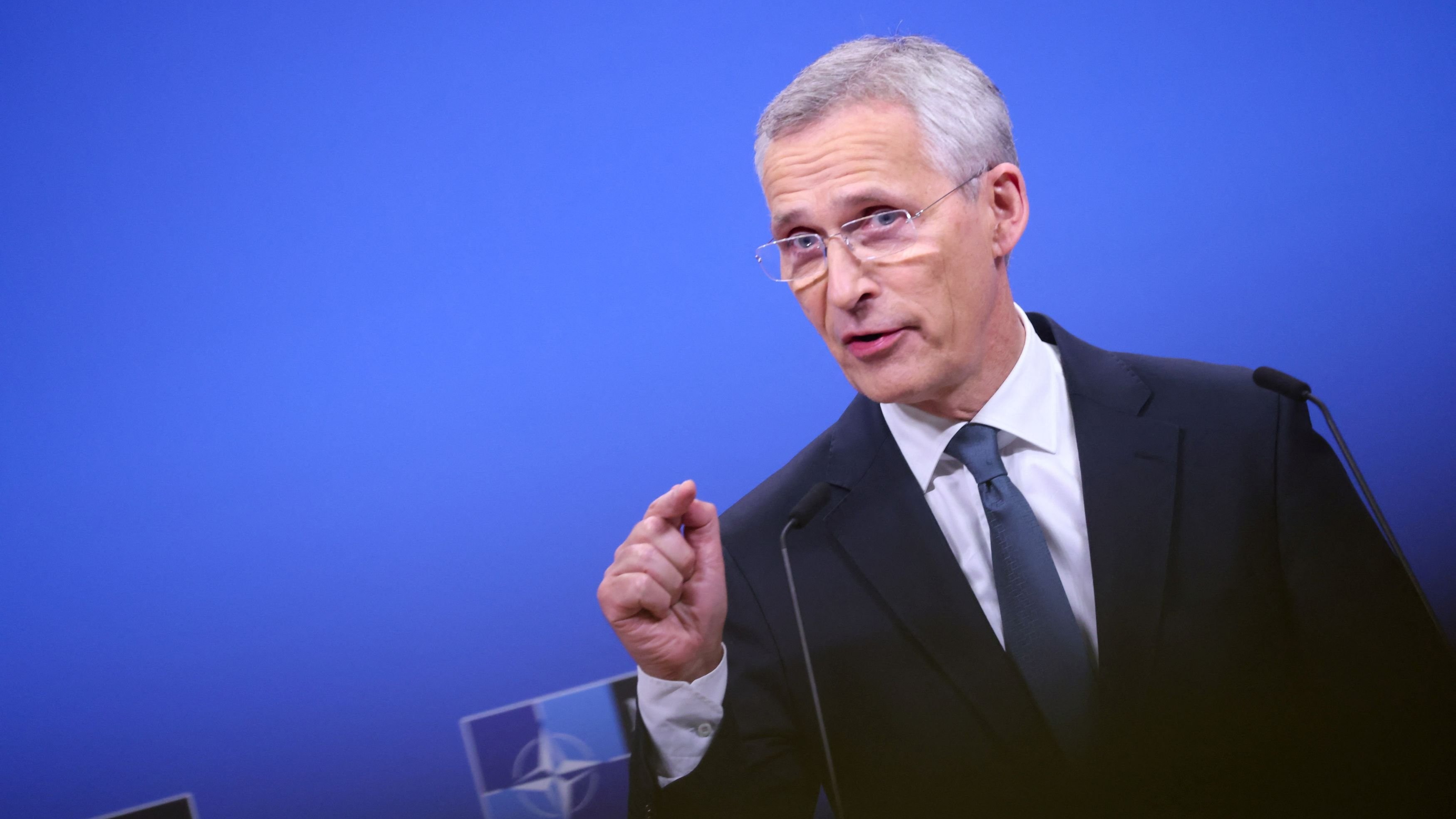 NATO in talks to put nuclear weapons on standby, chief says