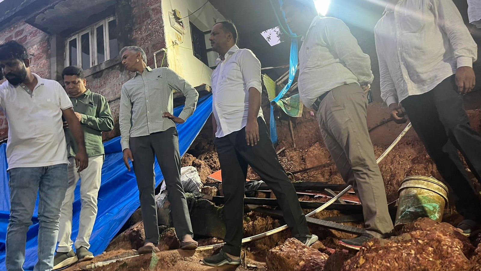 After 4 dead in retaining wall collapse, revenue minister orders survey of houses in vulnerable areas