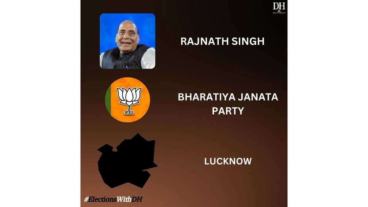 BJP's Rajnath Singh takes on Ravidas Mehrotra, INDIA bloc candidate and SP leader, and BSP's Sarvar Malik from Lucknow Constituency in Uttar Pradesh.