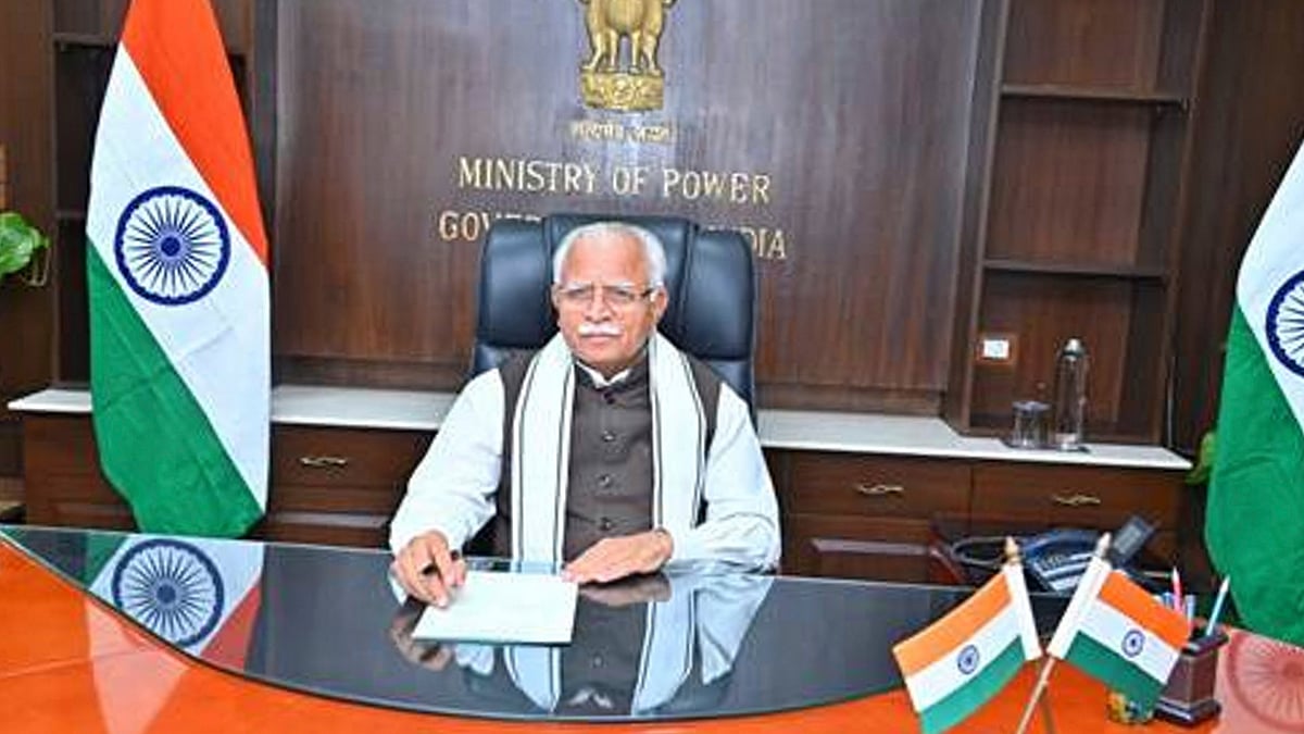 Lok Sabha Elections 2024 | Manohar Lal Khattar takes charge as Power  Minister