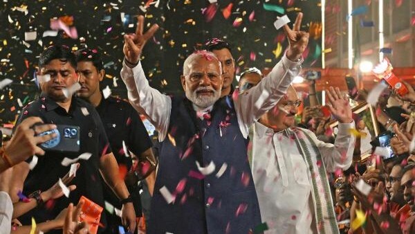 Lok Sabha Elections 2024 | NSE chief Chauhan congratulates Modi for historic third win