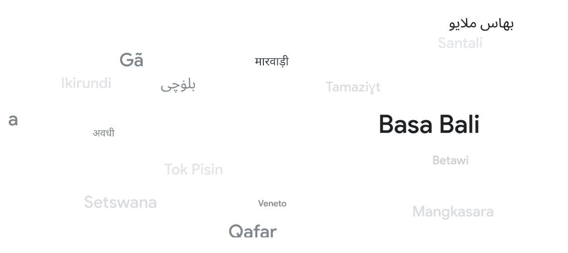 110 new languages support is added to Google Translate feature.