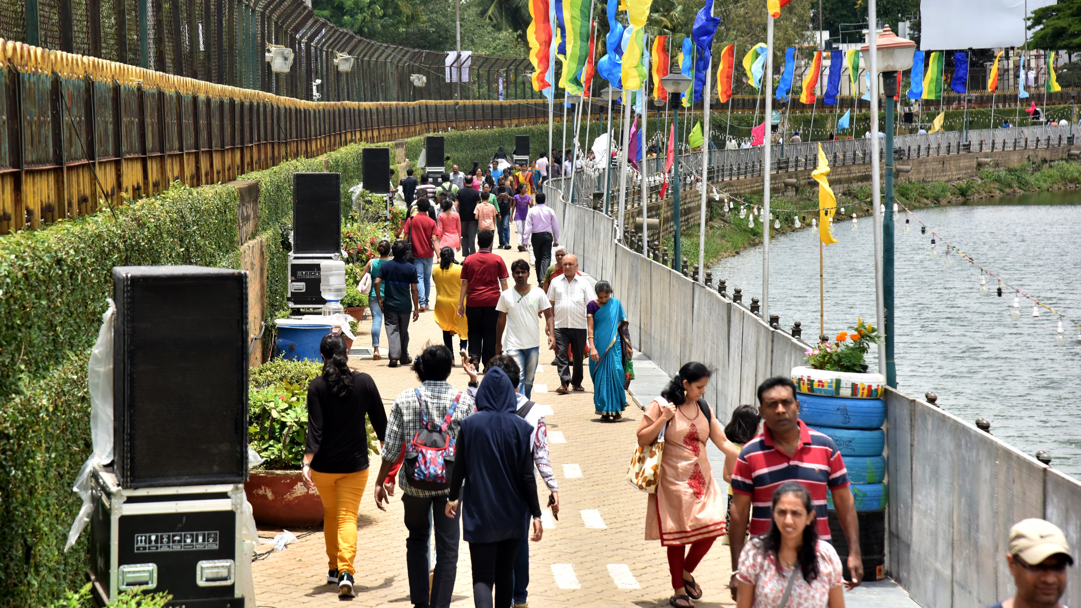 Sankey Tank is a man-made lake that a picturesque setting, serene environment and walking paths. The place attract visitors throughout the years for picnics and leisurely strolls.