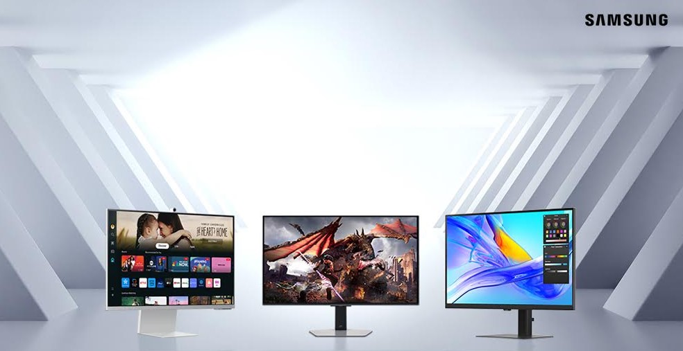 Samsung  Odyssey OLED, ViewFinity and Smart Monitors.