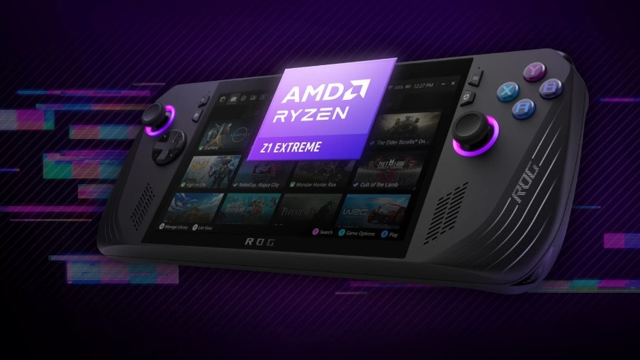 The new ROG Ally X series.
