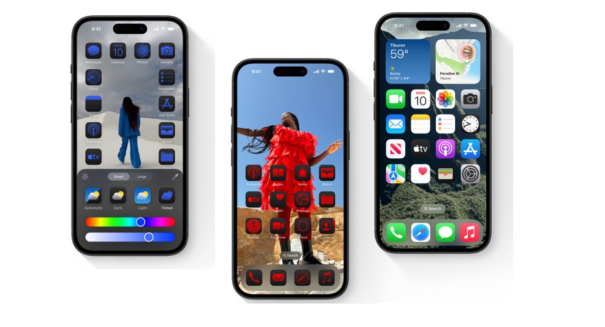Apple iOS 18 offers customisation options to lock screen and home screen.