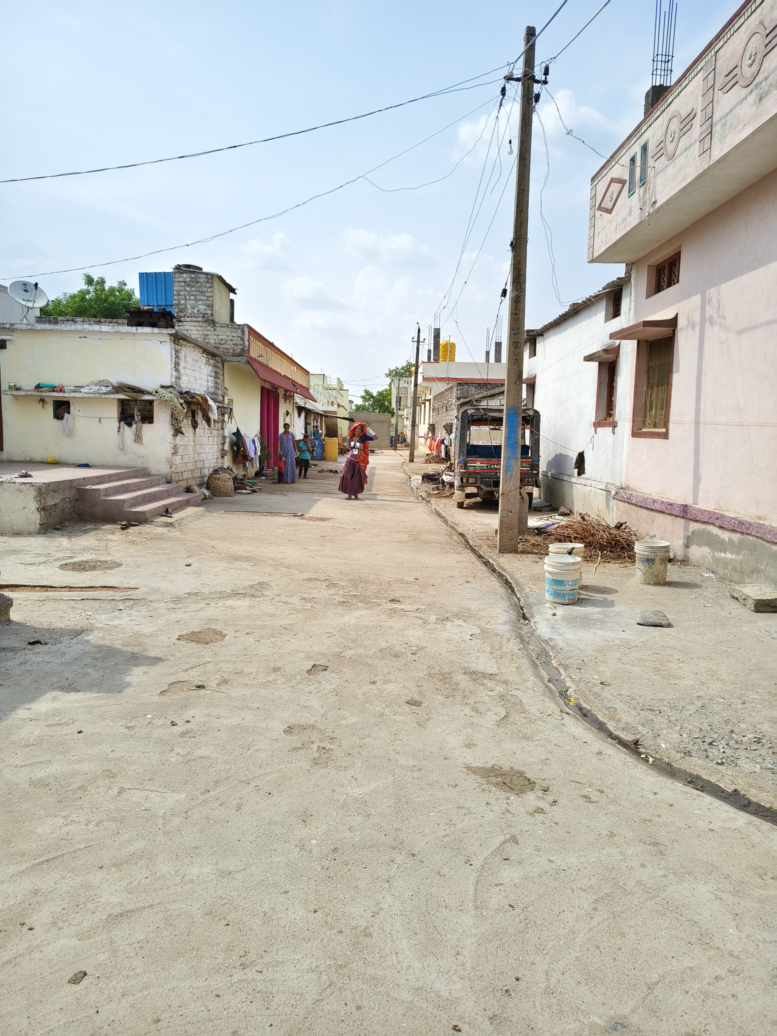 A view of the village.