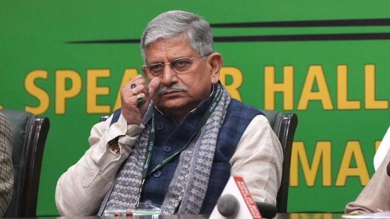 JD(U) leader Rajiv Ranjan (Lalan) Singh.