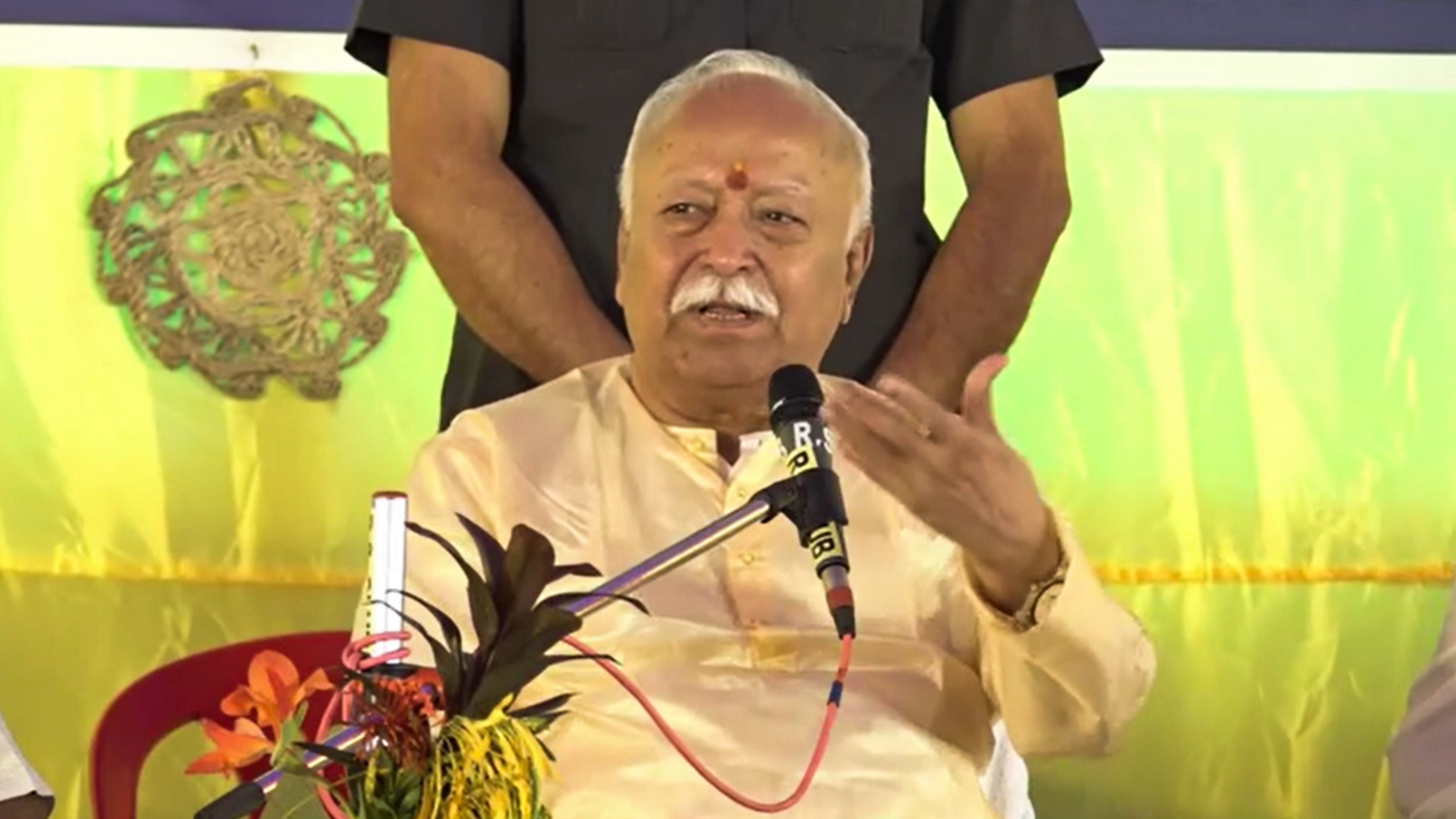 British systematically tried to diminish the faith that countrymen had in their traditions: RSS chief Mohan Bhagwat