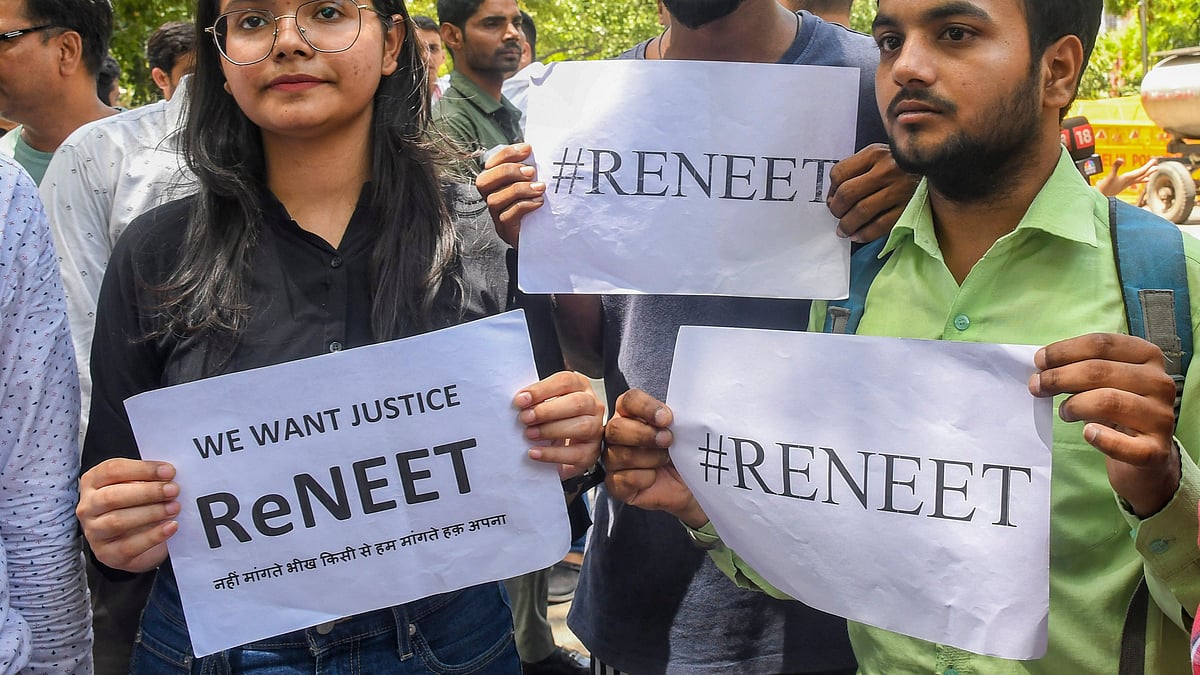 NEET-UG re-exam: Centre temporarily suspends Telegram