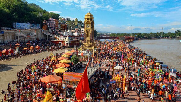 Kanwar Yatra: Cloth sheets hung to cover mosques, mazar alongside route in Haridwar, removed later