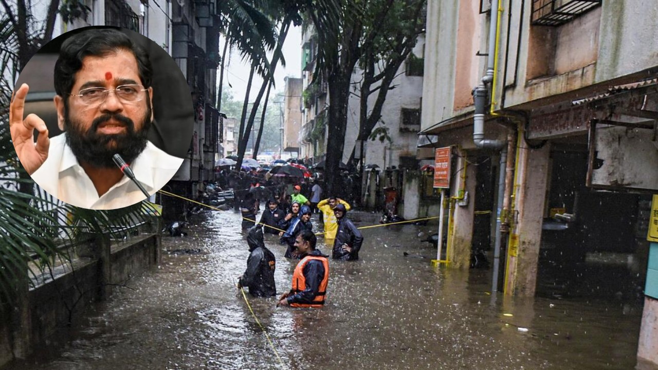 Will airlift people if need arises, says CM Shinde as heavy rains batter Pune