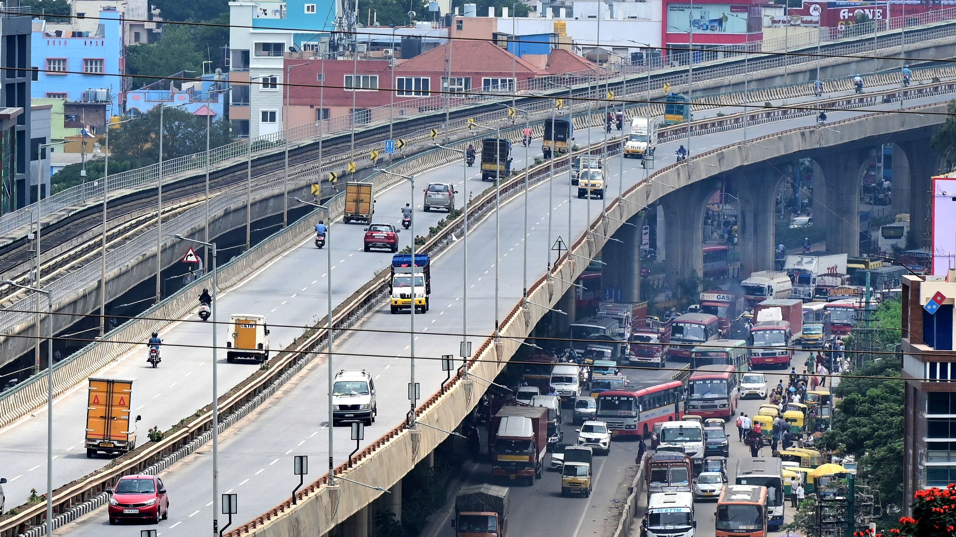 Peenya flyover reopening for heavy vehicles in July-end