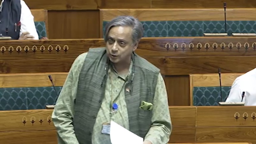 Private member bill to reserve 10 seats in Lok Sabha for those below 35 years introduced by Shashi Tharoor
