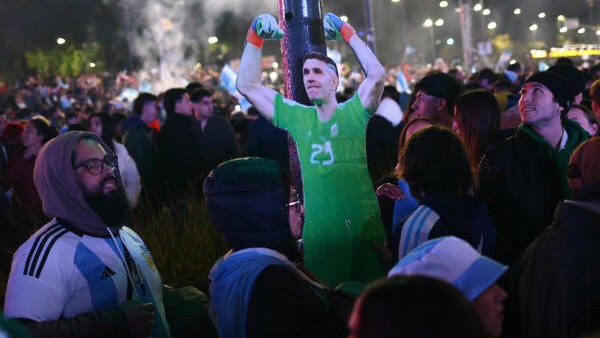 Joy on Argentina streets after Copa victory