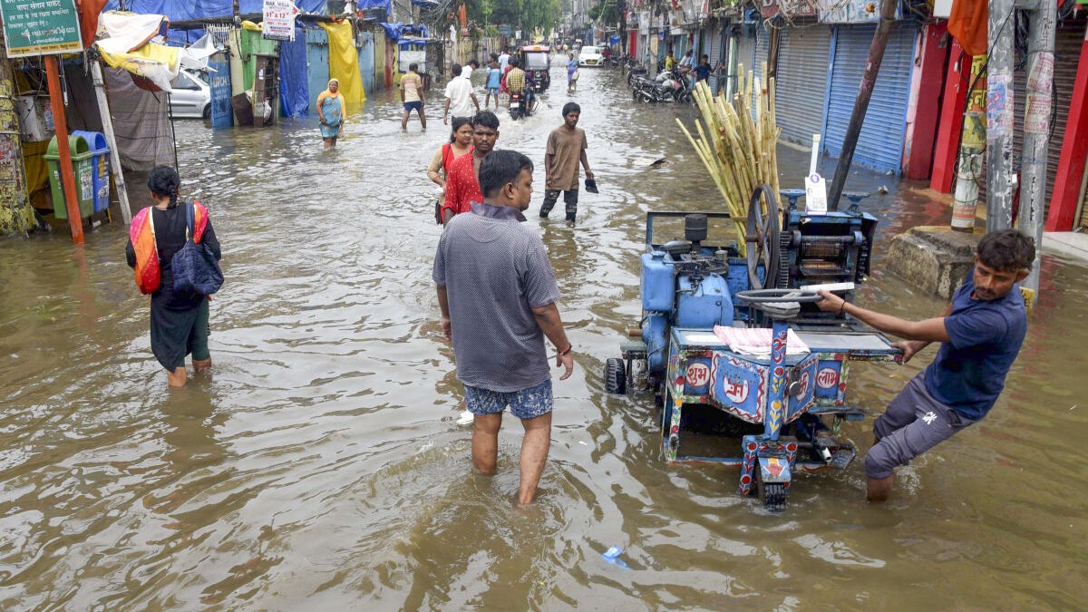 Many rivers touch danger levels in several districts of Bihar after heavy rain
