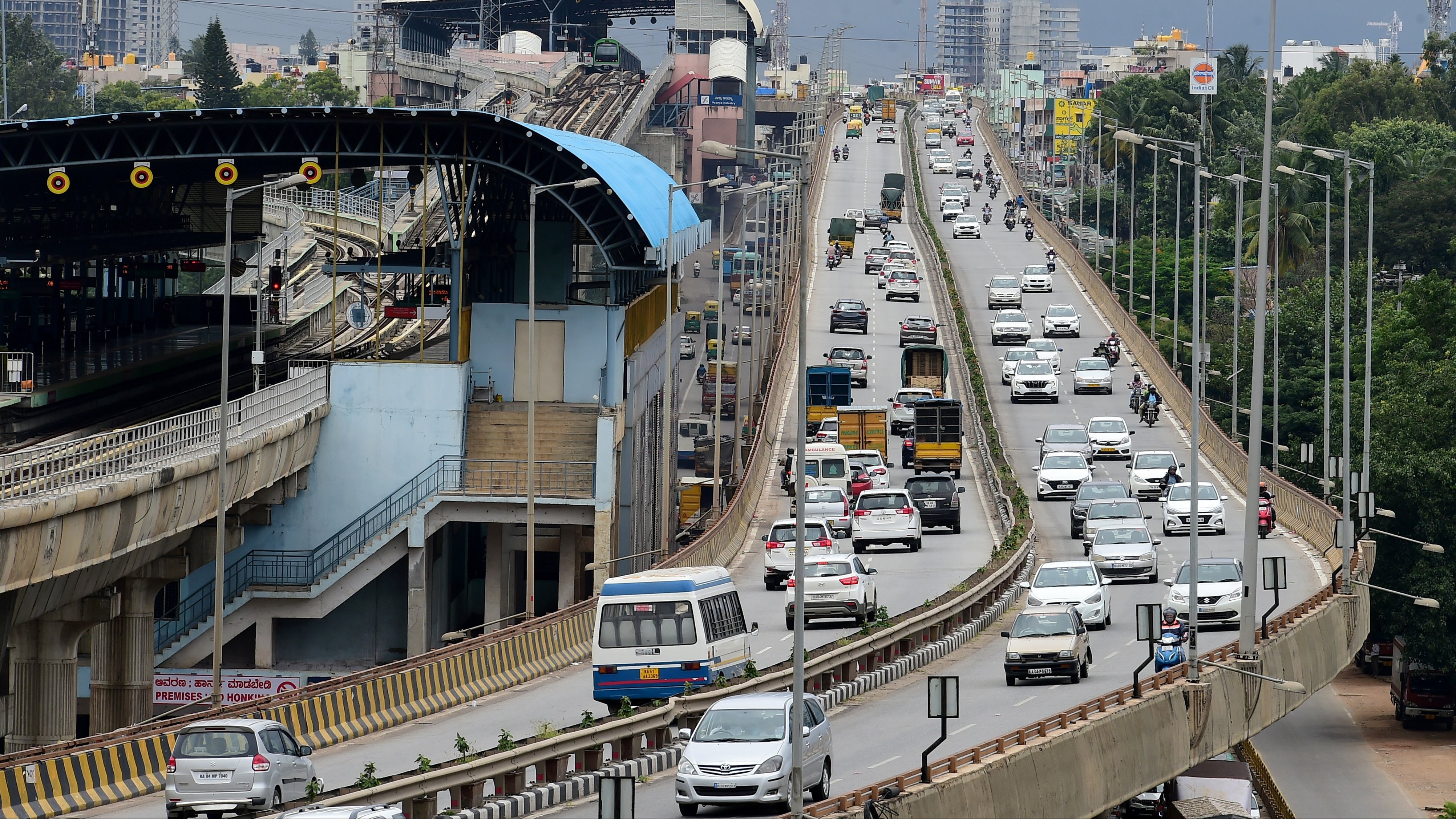 After 3 years, heavy vehicles can use Peenya flyover from July 29