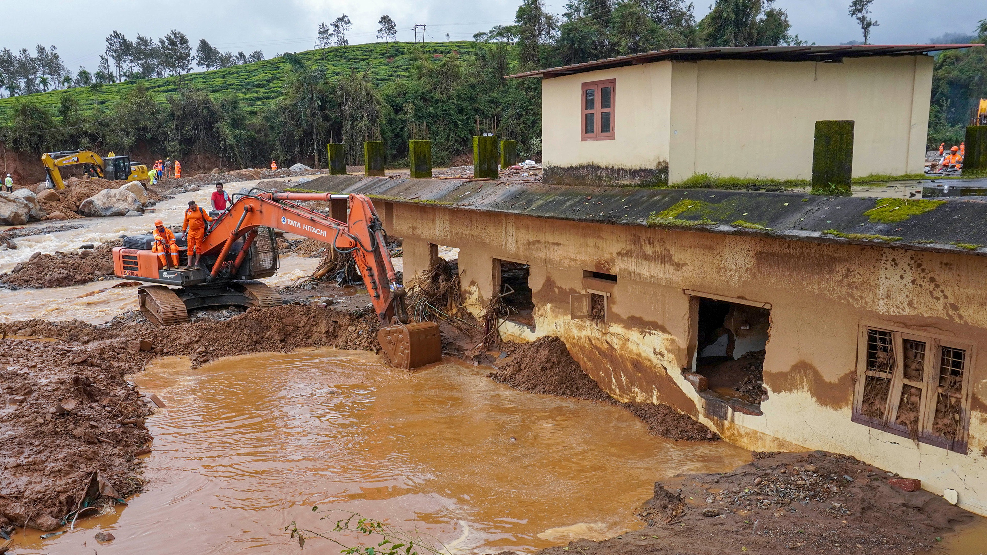 Rain continues to batter north India, causing floods, landslides