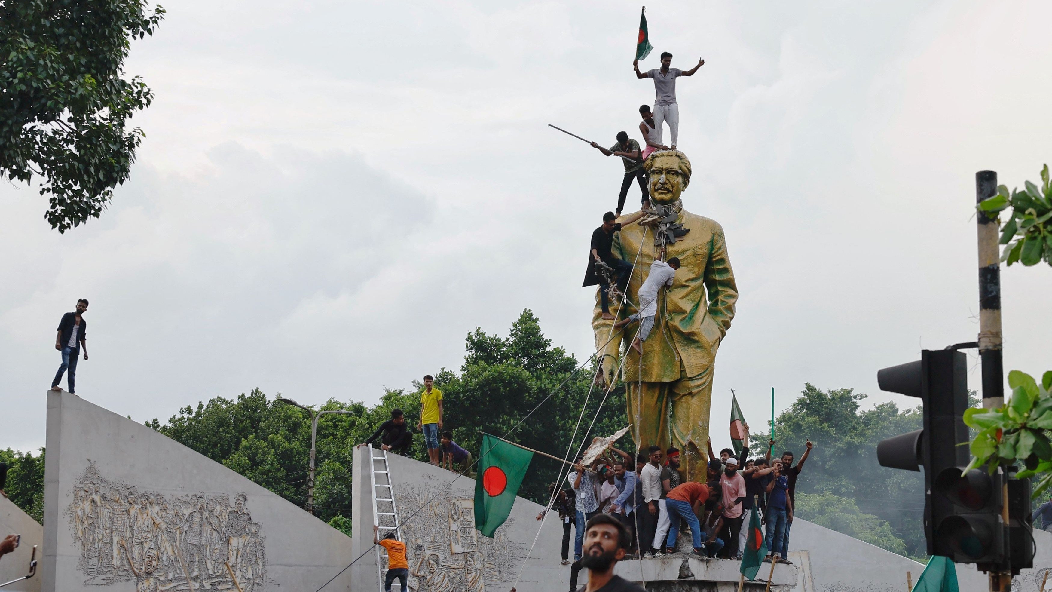 Bangladesh’s descent from quota stir into chaos