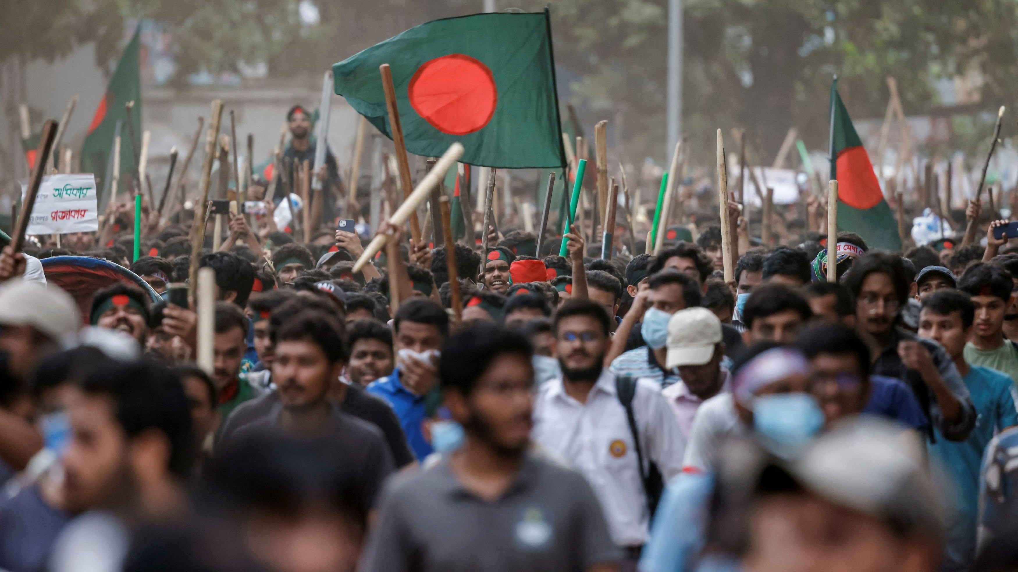 Regime change in Dhaka a morality play
