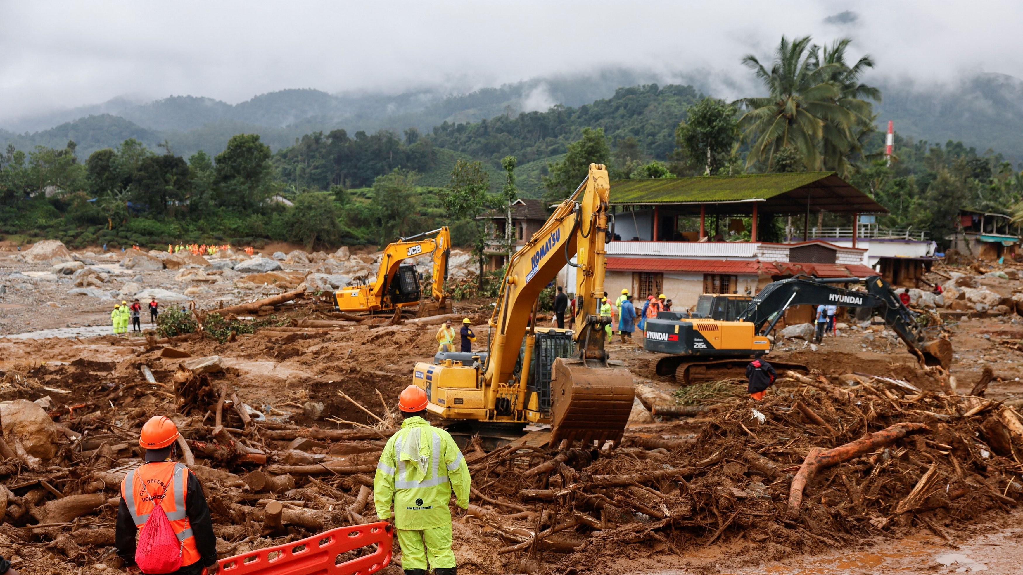 Search mission continues in landslide-hit Wayanad; special drive held to retrieve documents