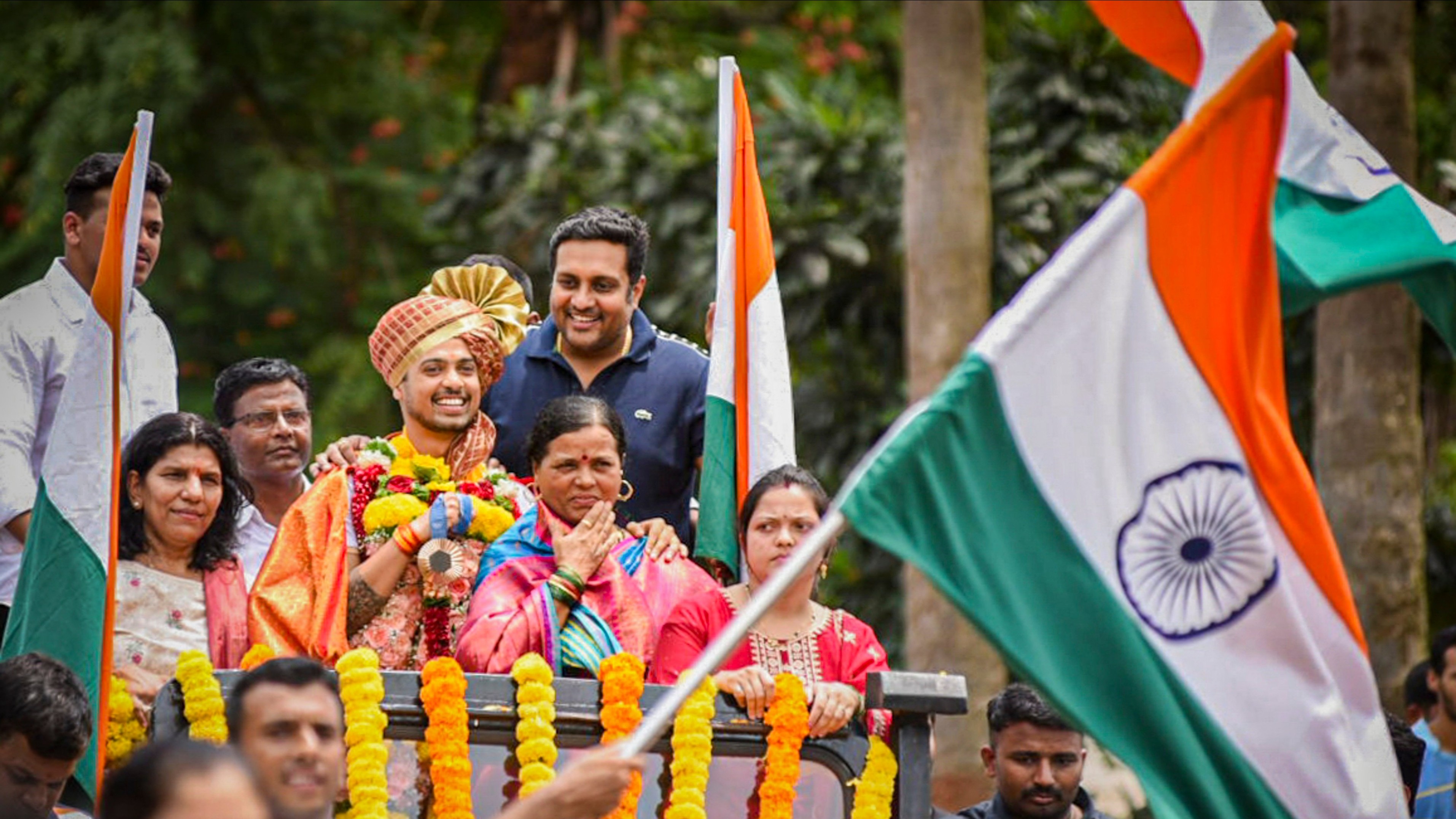 Olympics 2024| Bronze medallist Swapnil Kusale gets a hero's welcome in Pune