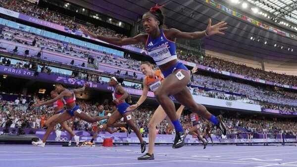 Olympics 2024: American Masai Russell wins by a hair’s breadth in Women’s 100m hurdles
