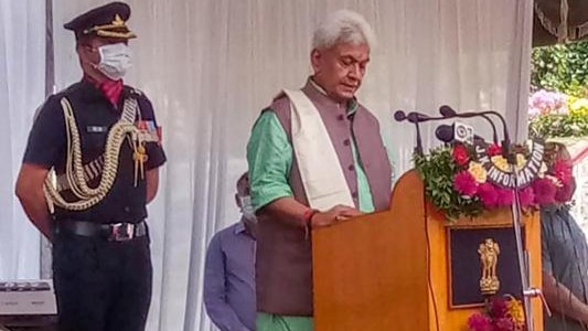 Will never allow terrorism to revive in J&K: L-G Sinha