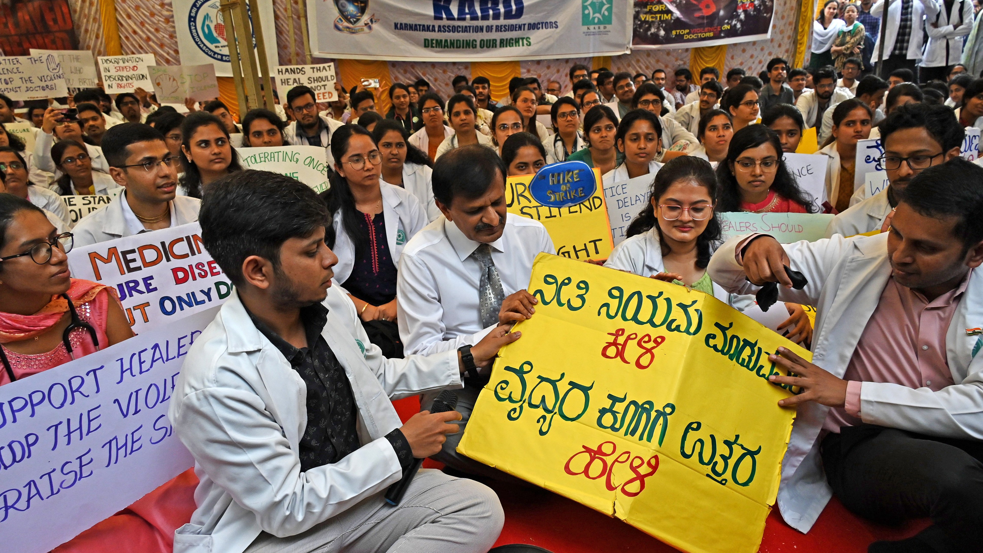 Higher-ups 'normalise' abuse at workplace: Resident doctors in Bengaluru