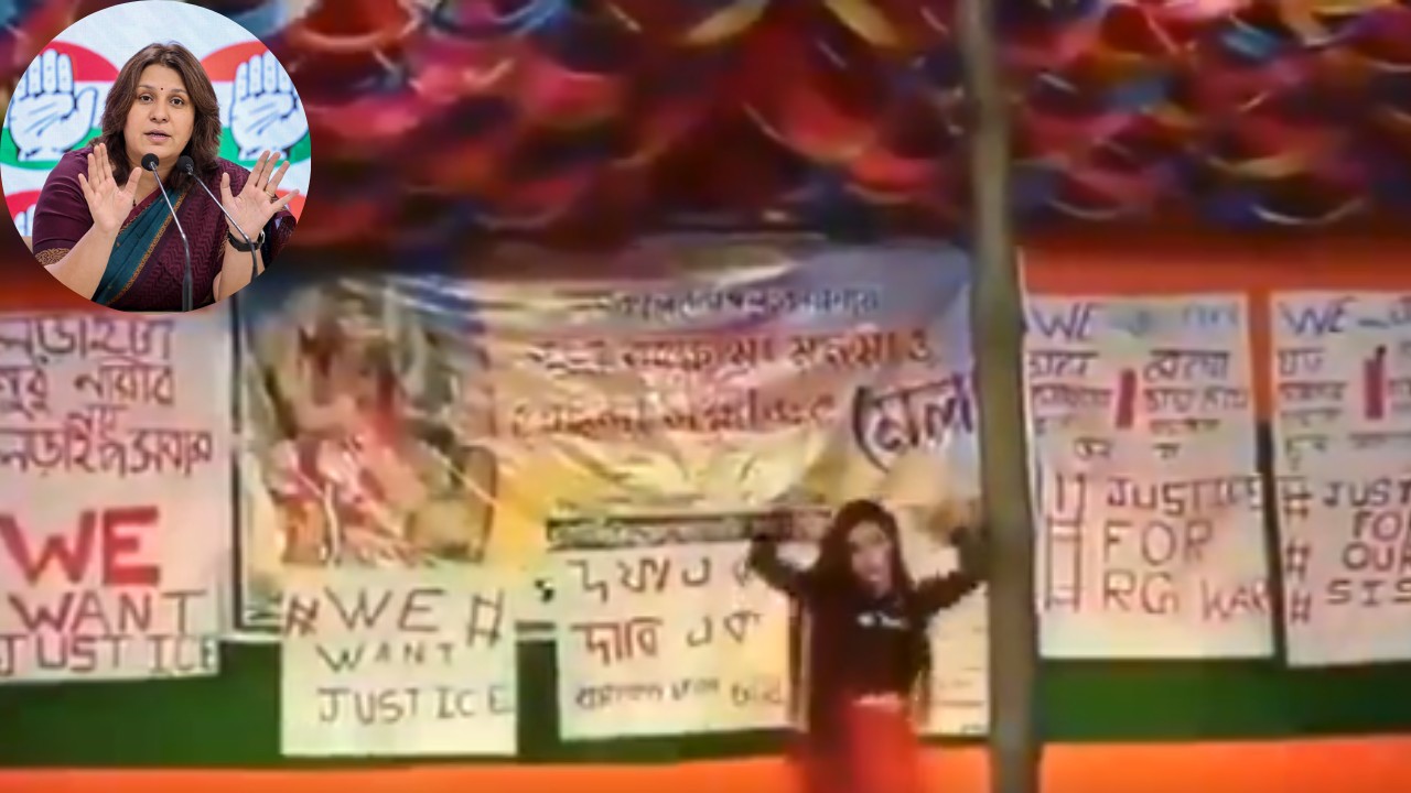 Kolkata rape-murder case | Video shows girl dancing in front of posters demanding justice; Congress' Supriya Shrinate takes dig at BJP