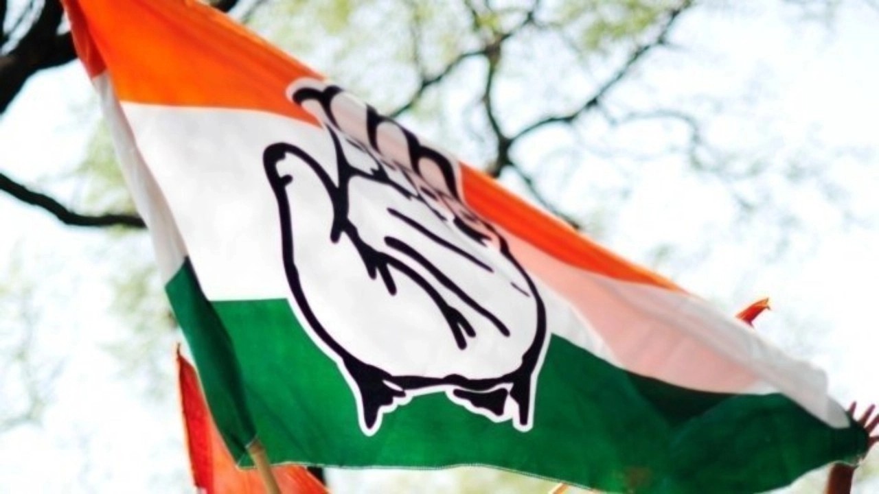 Congress party flag.