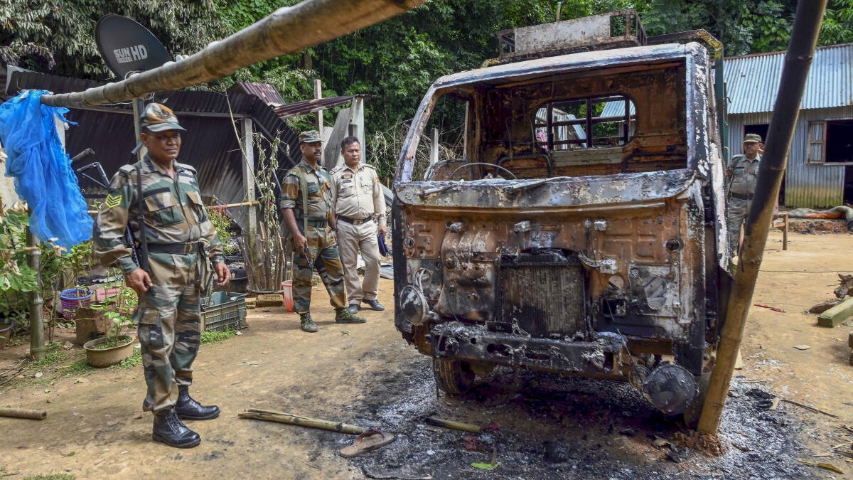 Protestors block highway seeking release of people arrested for arson in Tripura