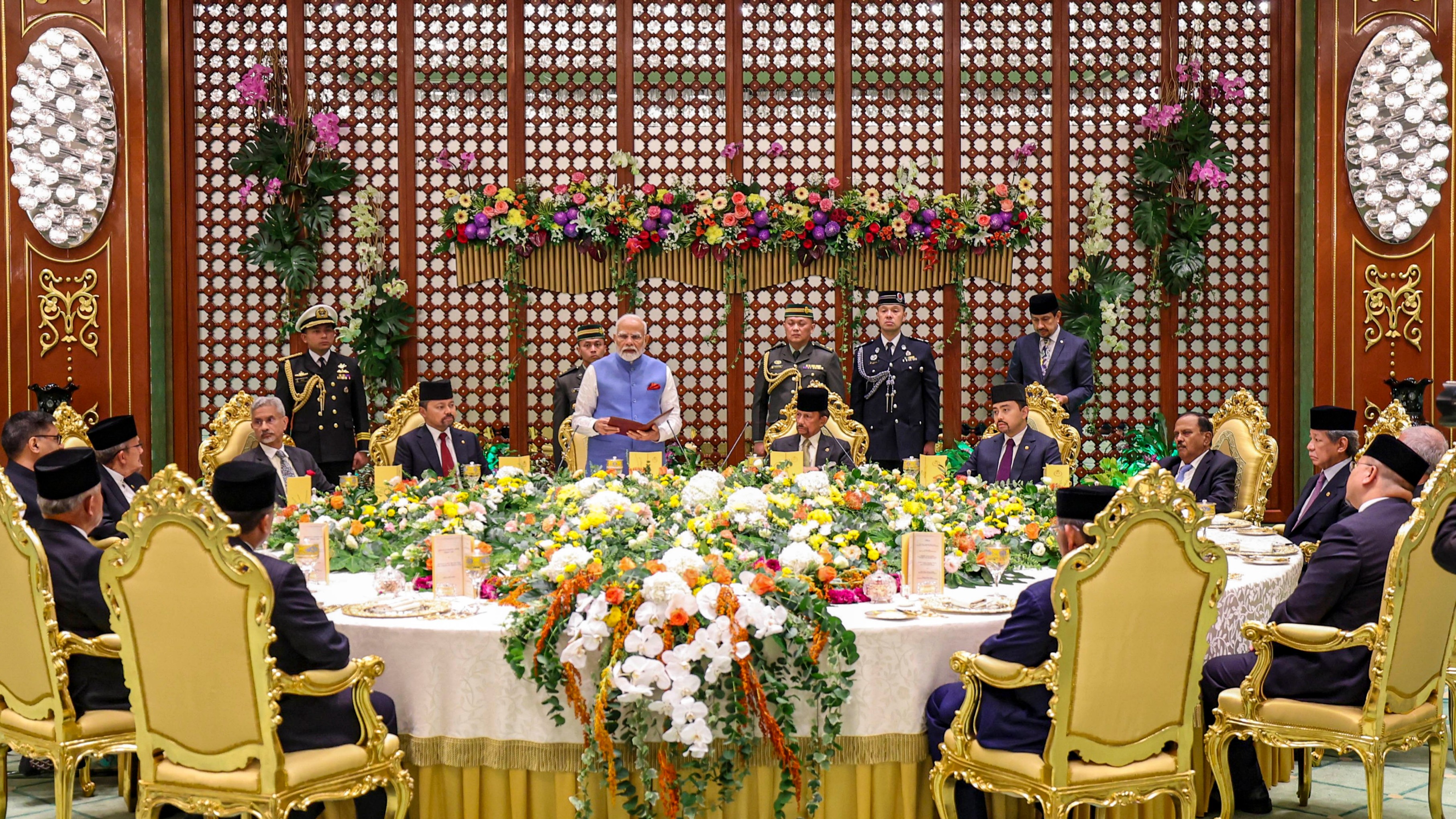 Modi's lunch with Sultan of Brunei: Check out the menu