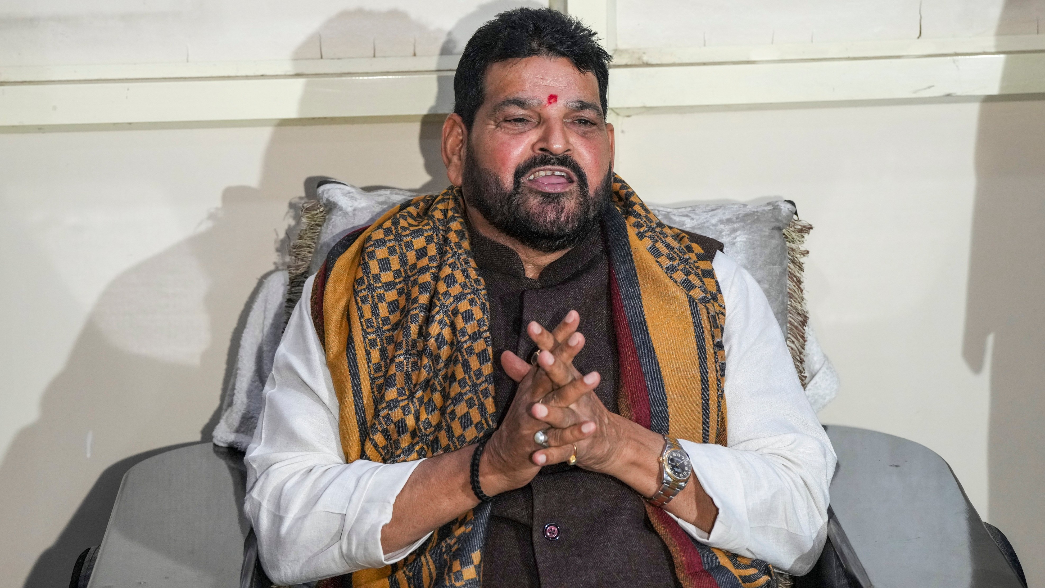 Ex-BJP MP Brij Bhushan let off with Rs 500 fine in false testimony case