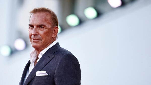 Kevin Costner philosophical as epic Western rides into Venice