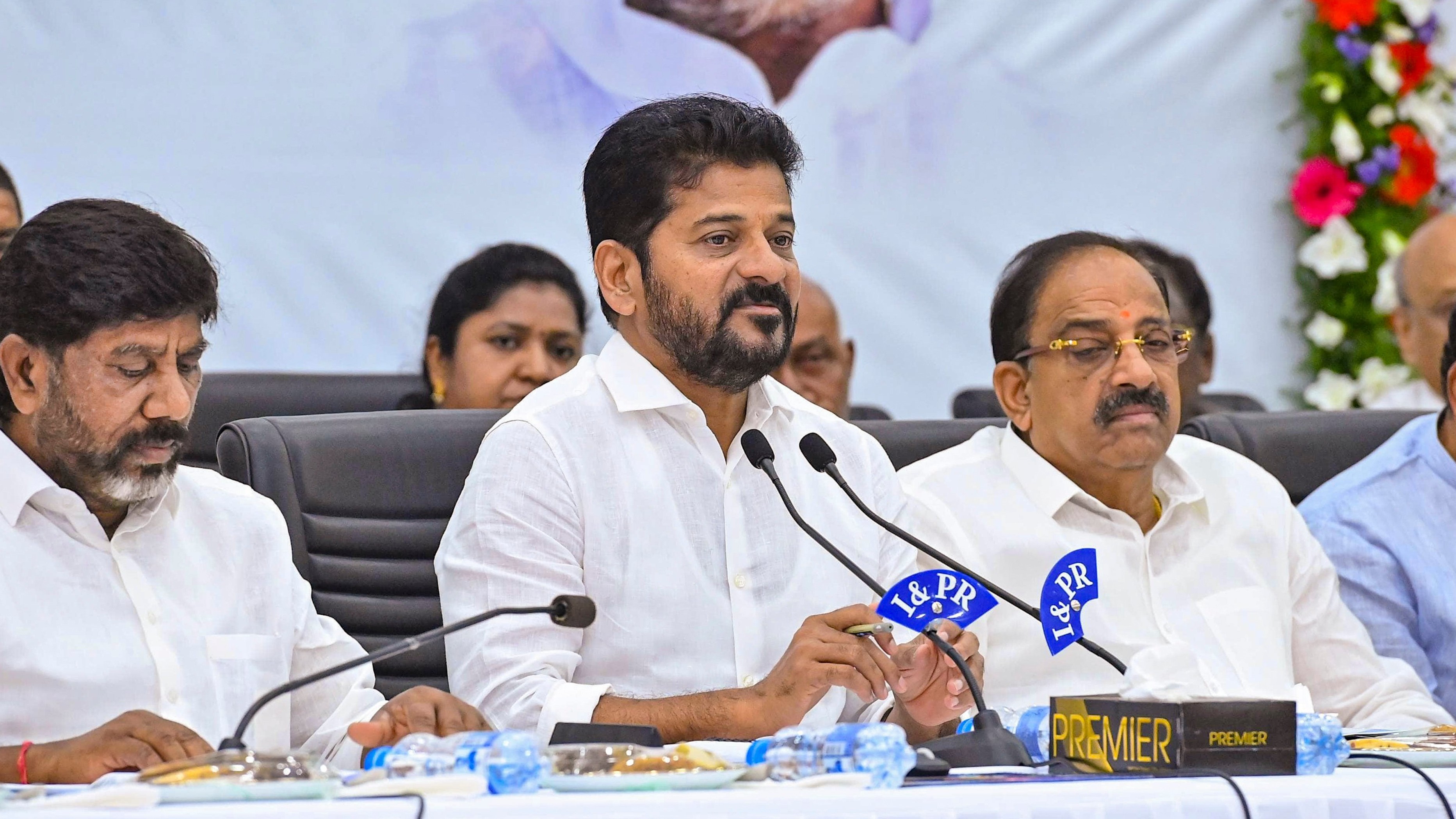 Telangana CM Revanth Reddy urges Centre to release funds for flood relief efforts