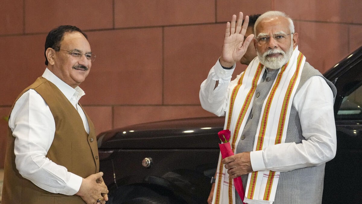 PM Modi greets Nadda on birthday, lauds remarkable contributions to BJP