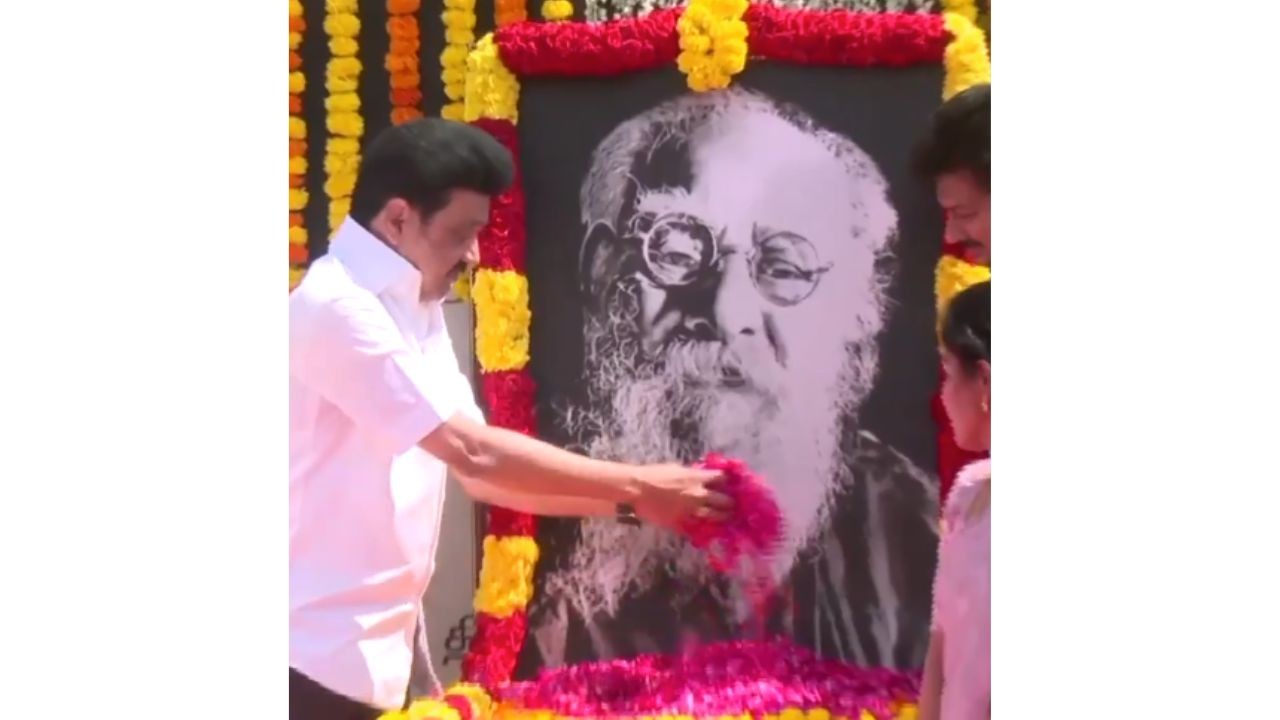 Dravidar Kazhagam founder Periyar remembered on his birth anniversary, Tamil Nadu CM Stalin pays tribute