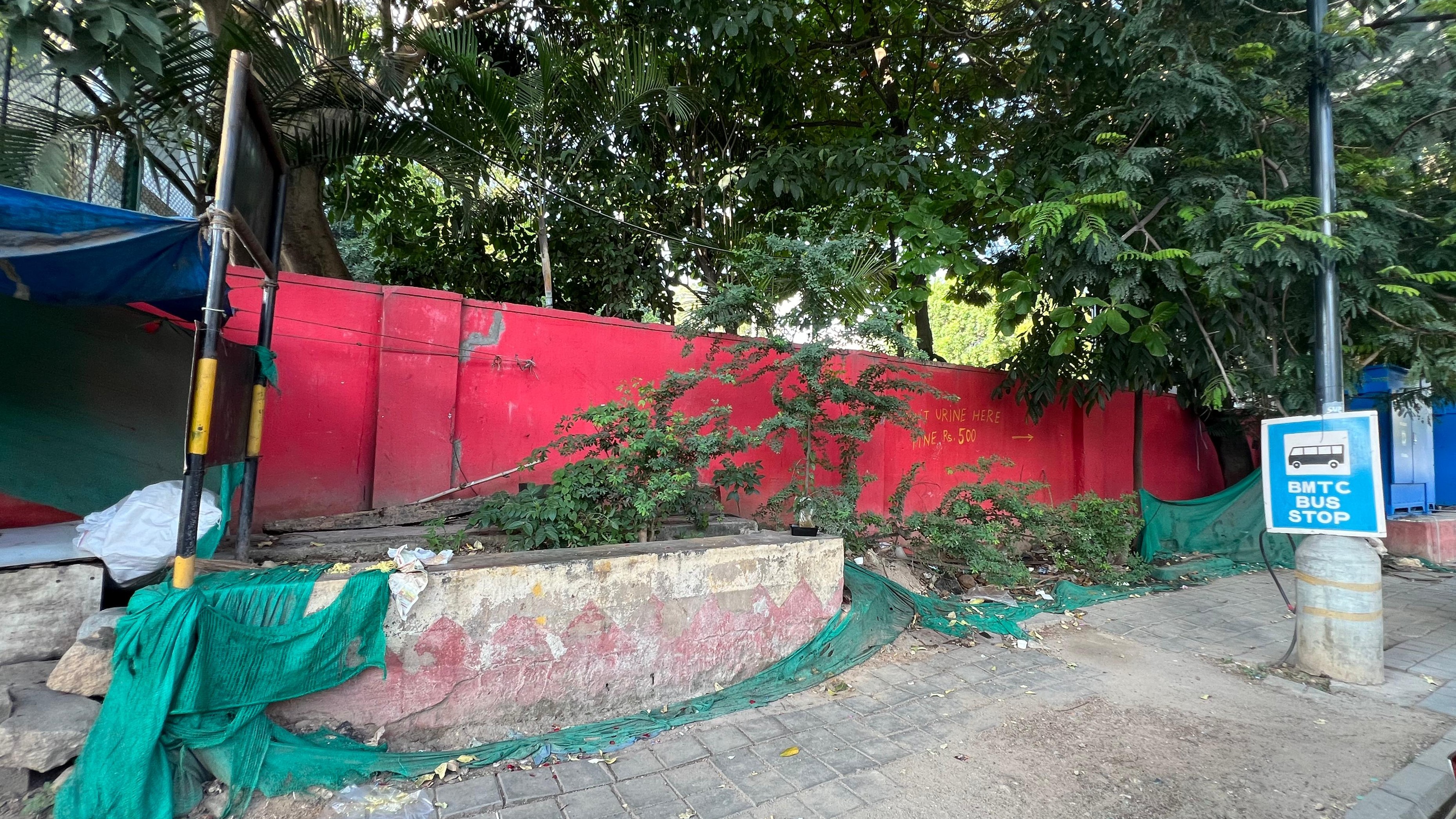 Bus shelters in state of neglect
