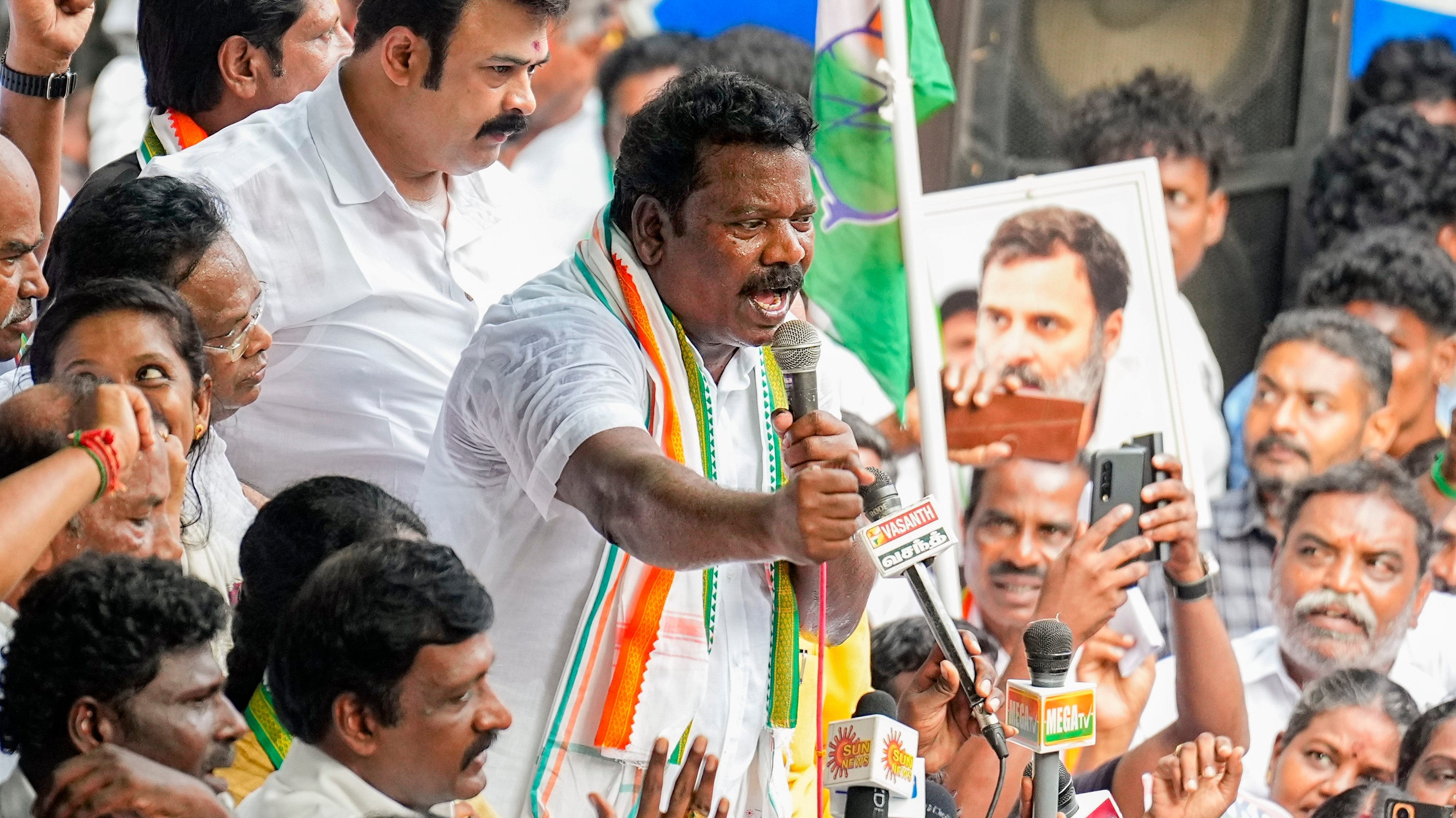 Tamil Nadu Congress chief  Selvaperunthagai urges DMK govt to conduct caste survey