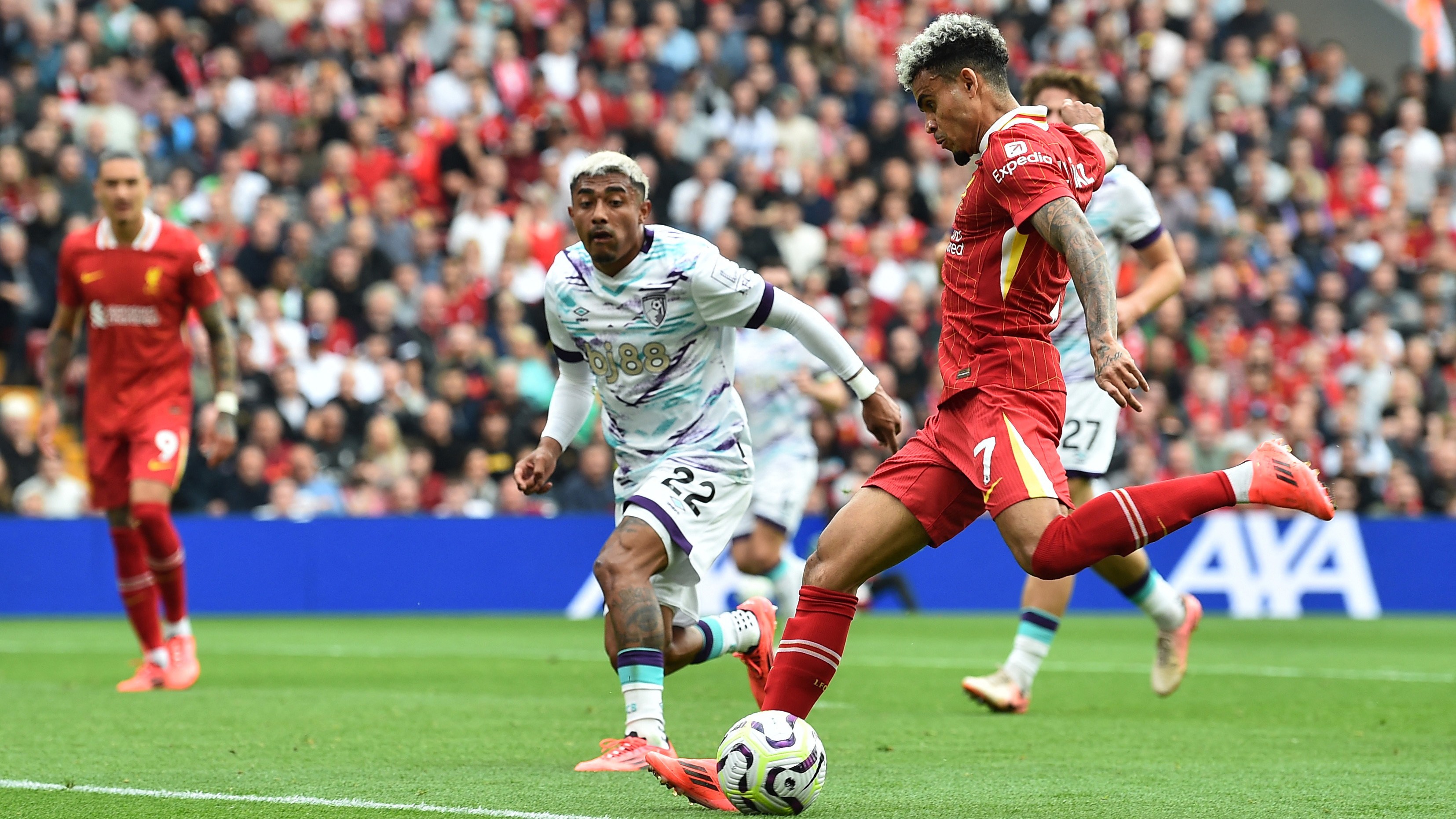 Premier League | Diaz double helps Liverpool to 3-0 win over Bournemouth