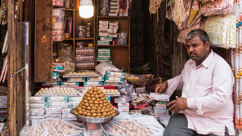 Samples of 43 food items collected from shops in Mathura, Vrindavan; one sent for testing