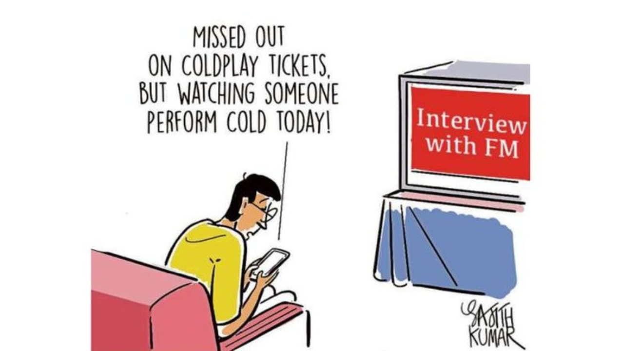 DH Toon | Nirmala's 'coldplay'...