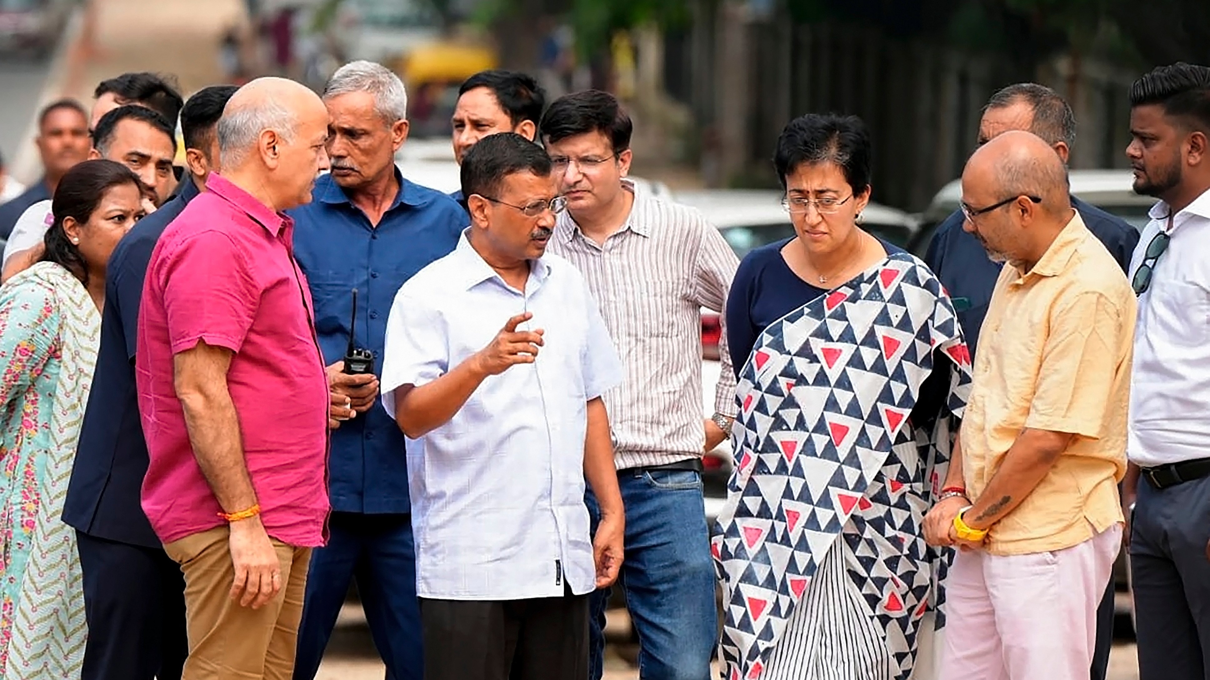 Kejriwal inspects Delhi roads with CM Atishi; says he was in action mode in jail also