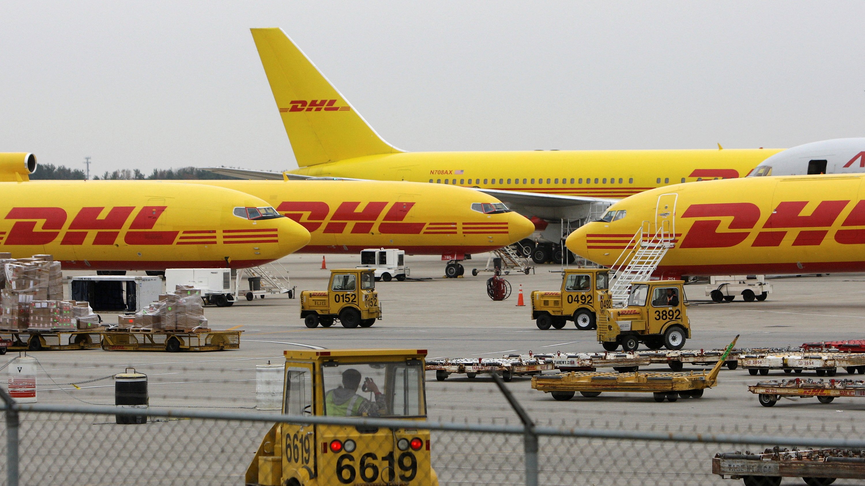 One killed as DHL cargo plane crashes into house near Lithuania's Vilnius airport, probe on